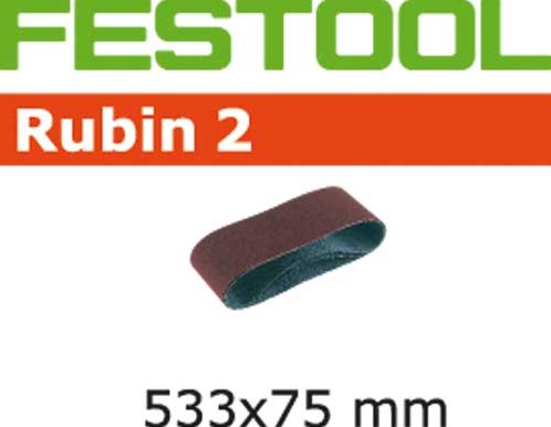 Festool accessoires schuurband l533x 75-p100 ru2 10 - 499158