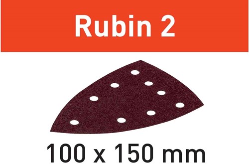 Festool accessoires schuurpapier stf delta 9 p60 ru2 50 rubin 2 - 577572