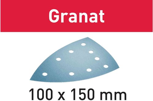 Festool accessoires schuurpapier stf delta 9 p80 gr 10 granat - 577539
