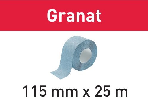 Festool accessoires schuurrol 115x25m p120 gr - 201107