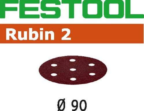 Festool accessoires schuurschijven stf d90 6 p80 ru2 50 - 499079