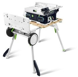Festool csc sys 50 ebi-set | accu tafelcirkelzaag 2x18v + onderstel ug-csc-sys (2x 5.0ah accu + lader) - 577379