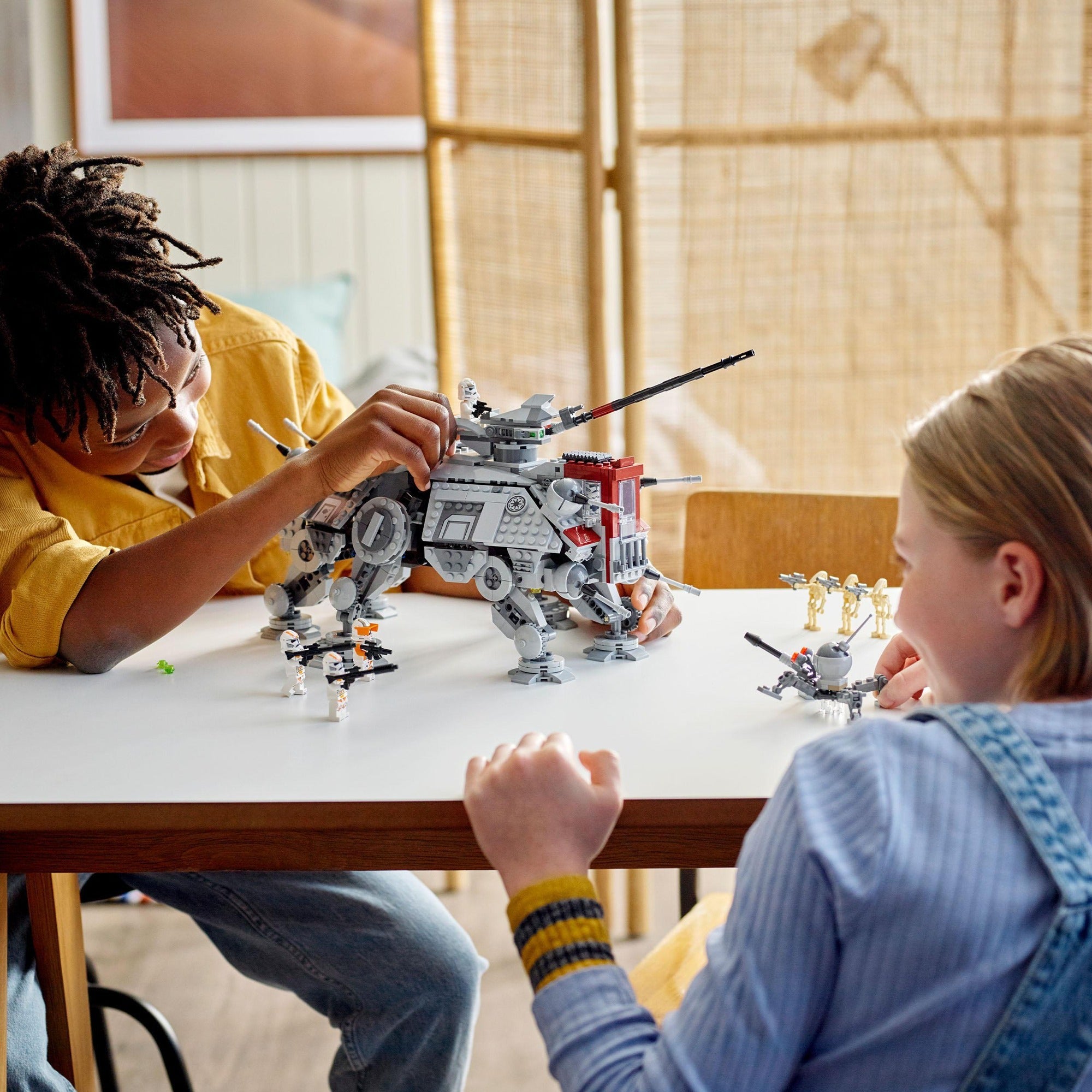 Lego star wars - at-te walker constructiespeelgoed (75337)