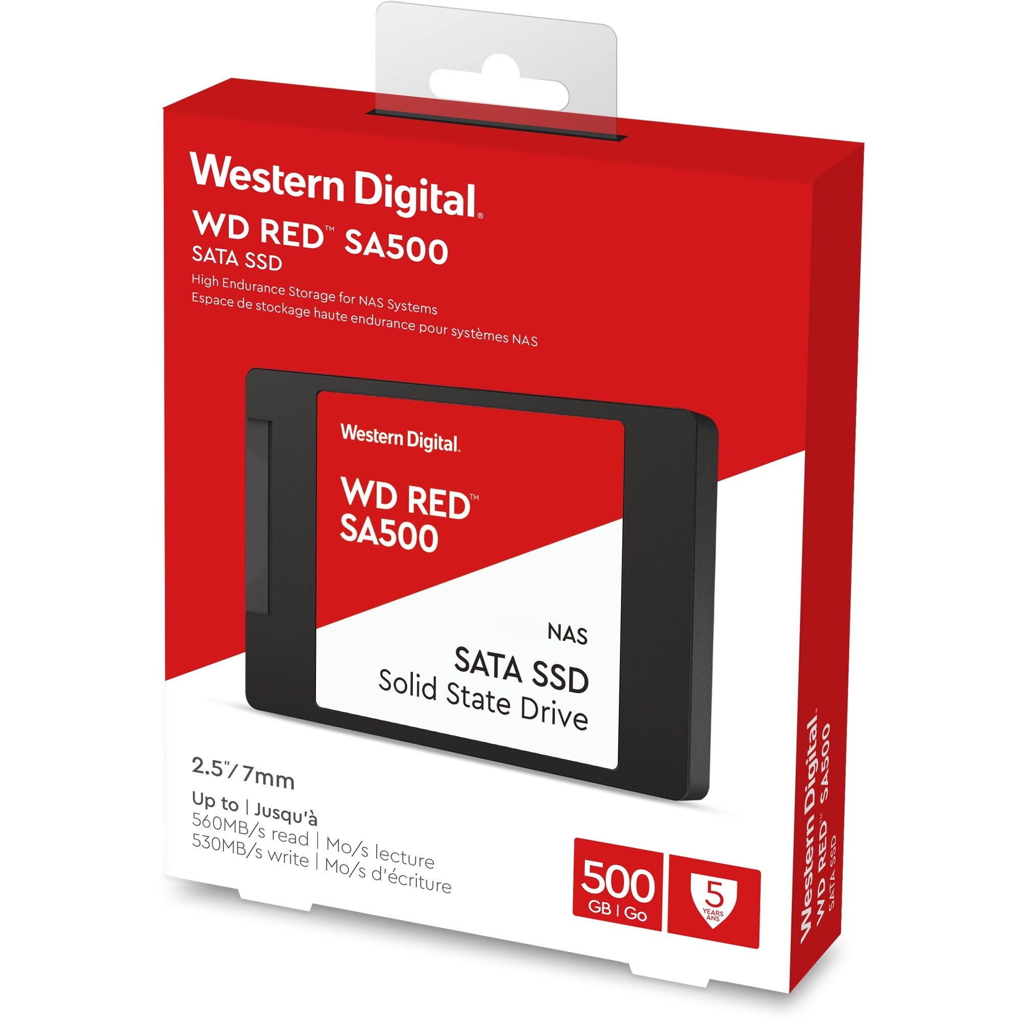 WD WD Rood, 500 GB