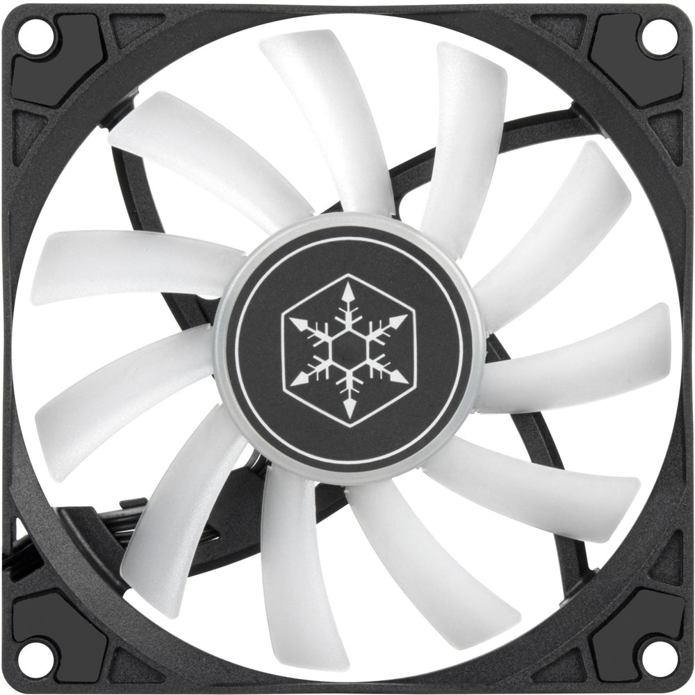 Silverstone air slimmer 90 argb case fan (zwart, 92 x 92 x 15 mm, pwm)