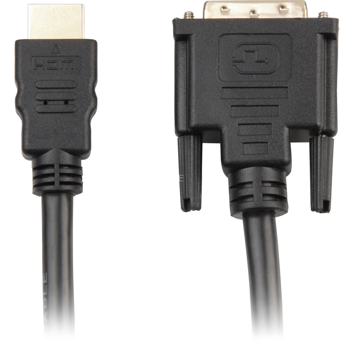 Sharkoon hdmi naar dvi-d adapterkabel (zwart, 5 meter, dual-link)