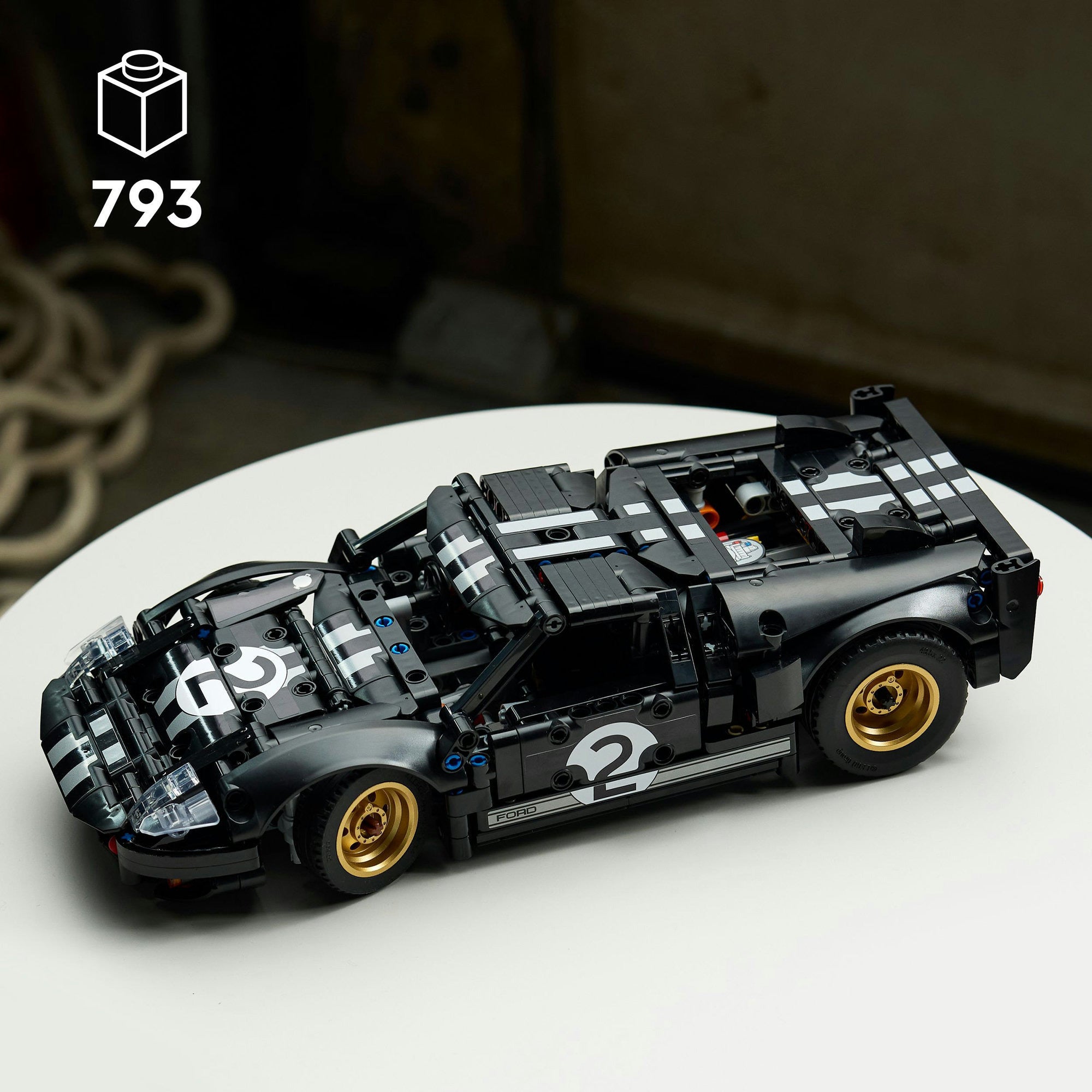 Lego technic 42223 1966 ford gt40 mkii racewagen
