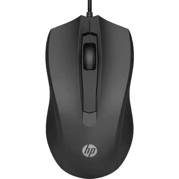 Hp 100 muis (zwart, 1600dpi)
