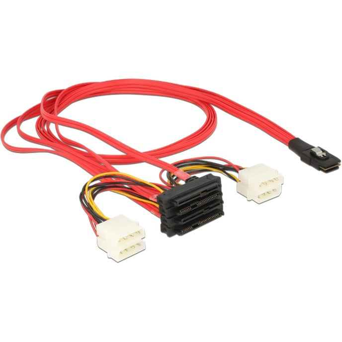 DeLOCK DeLOCK Mini SAS SFF-8087 > 4 x SAS SFF-8482 + voeding