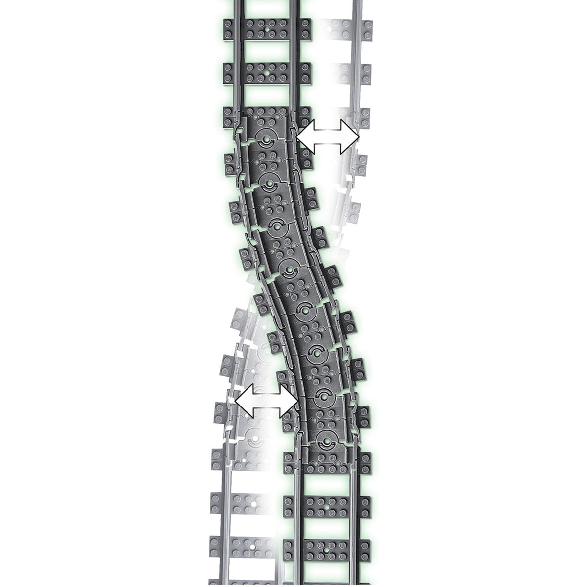 Lego city - treinrails constructiespeelgoed (60205)
