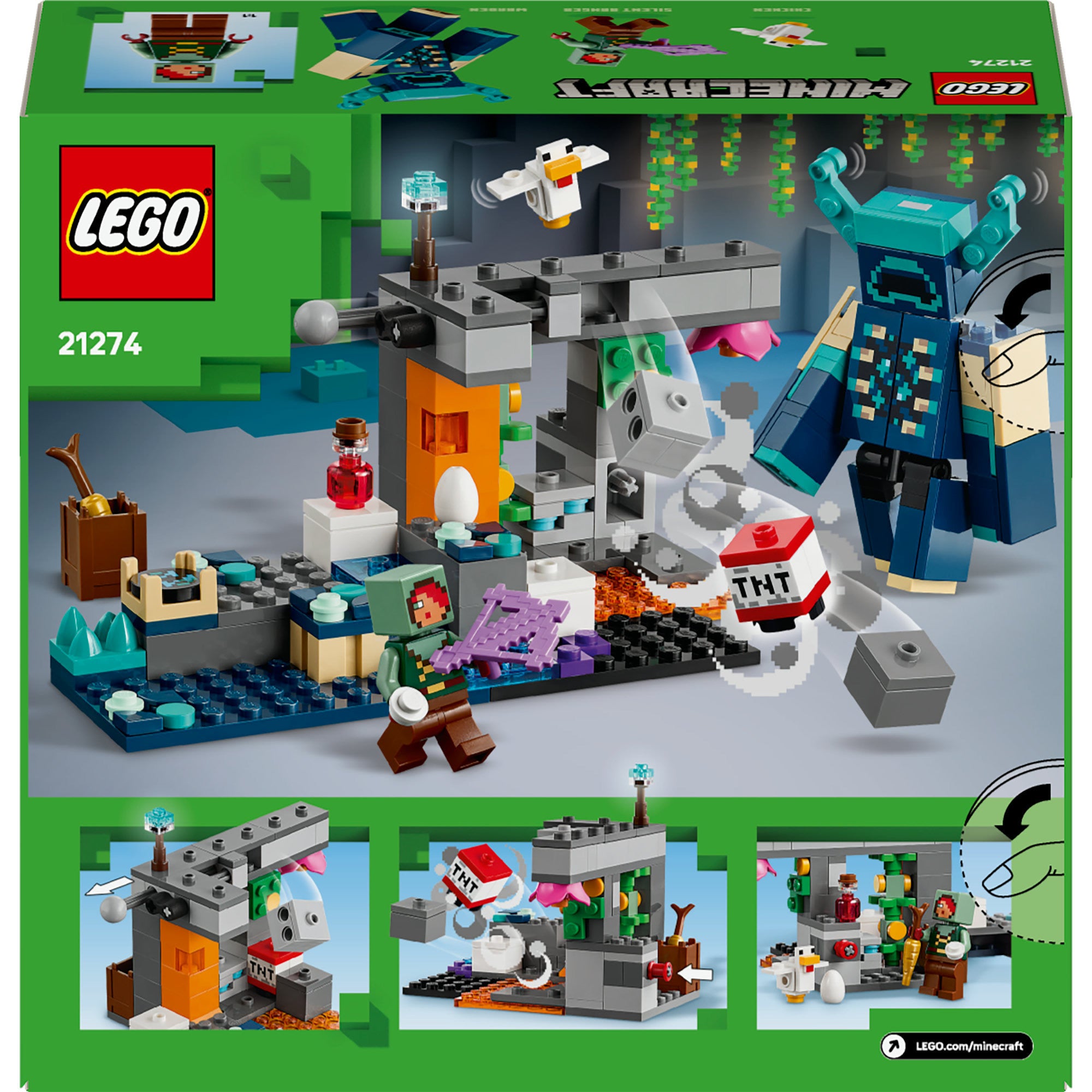 Lego 21274 minecraft ontmoeting met de tegenstrijdigr