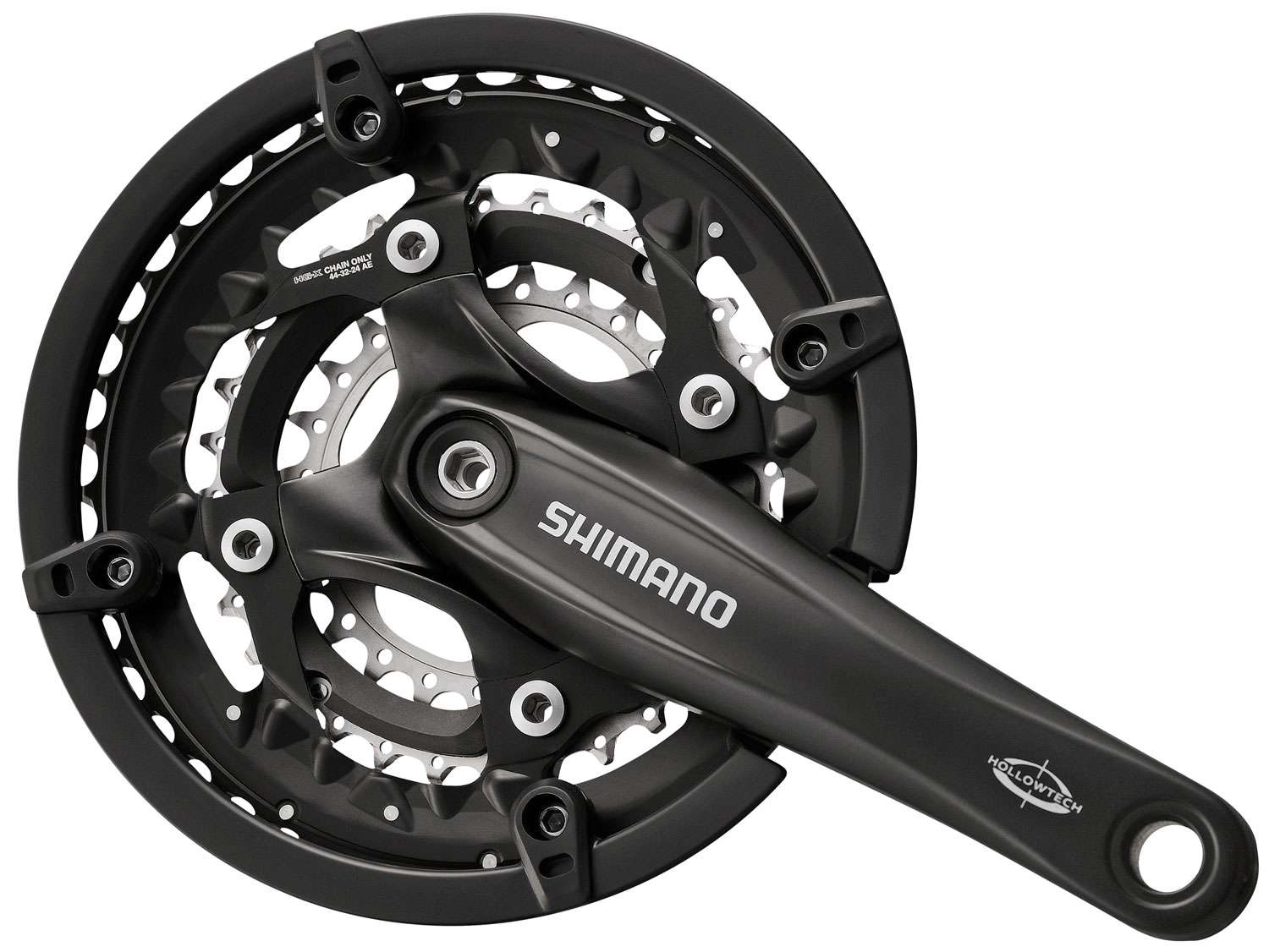 Shimano fc-t521 3x10-speed crank 44 32 24