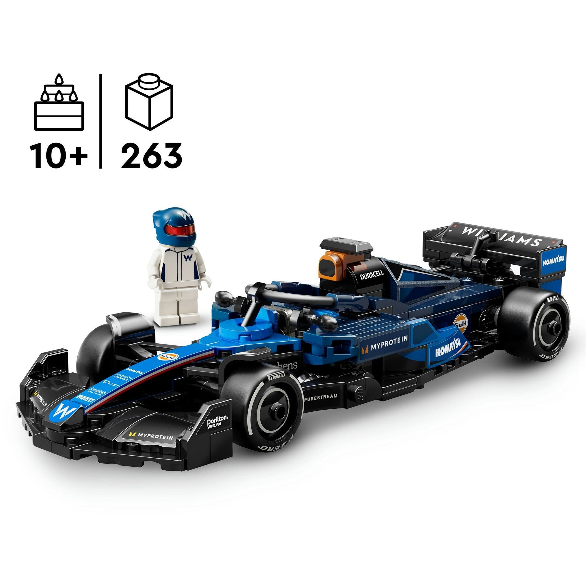 Lego speedkampioenen 77249 williams racing fw46 f1 racewagen