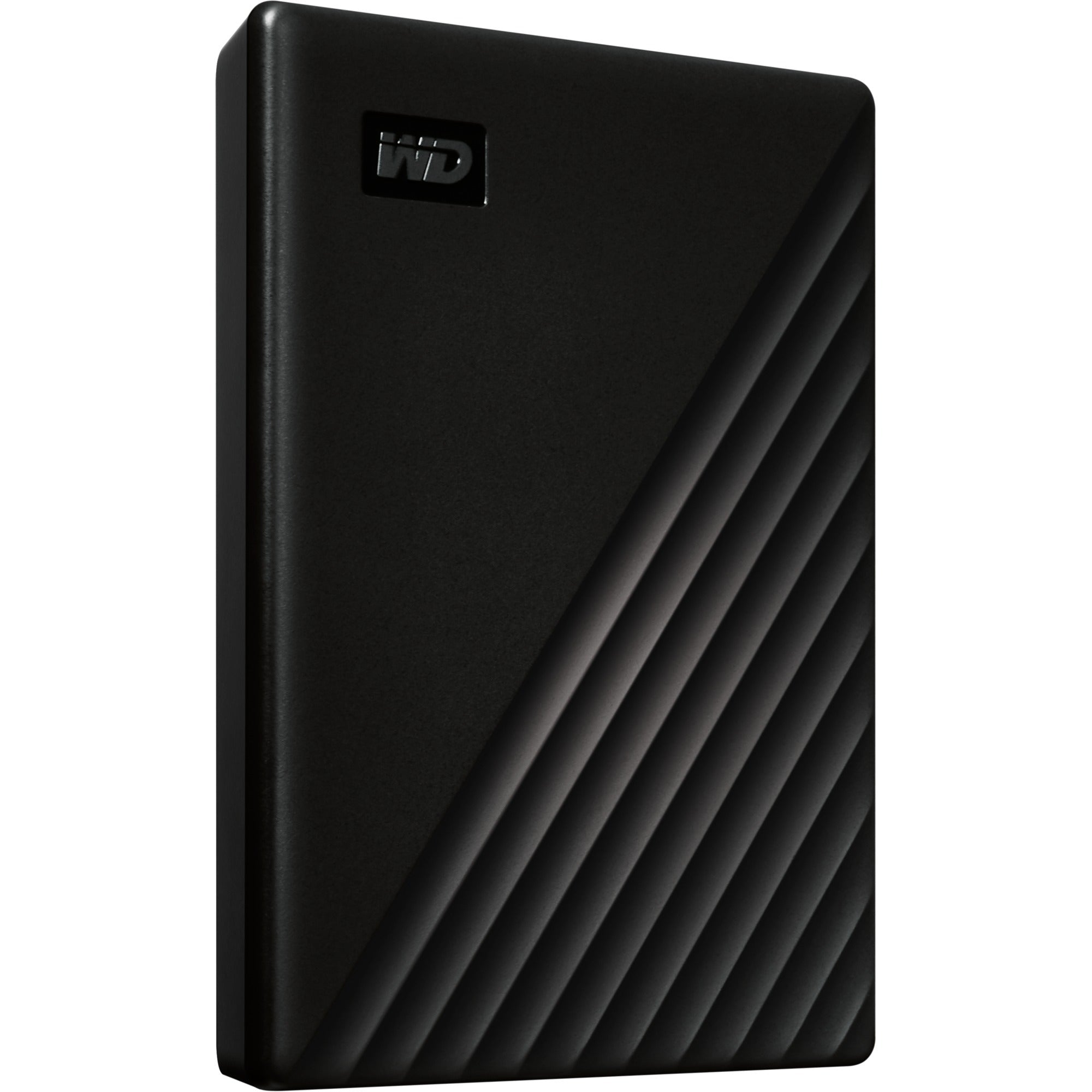 Wd my passport 2 tb externe harde schijf (zwart, byvg0020bbk-wesn, micro-usb-b 3.2 (5 gbit s))