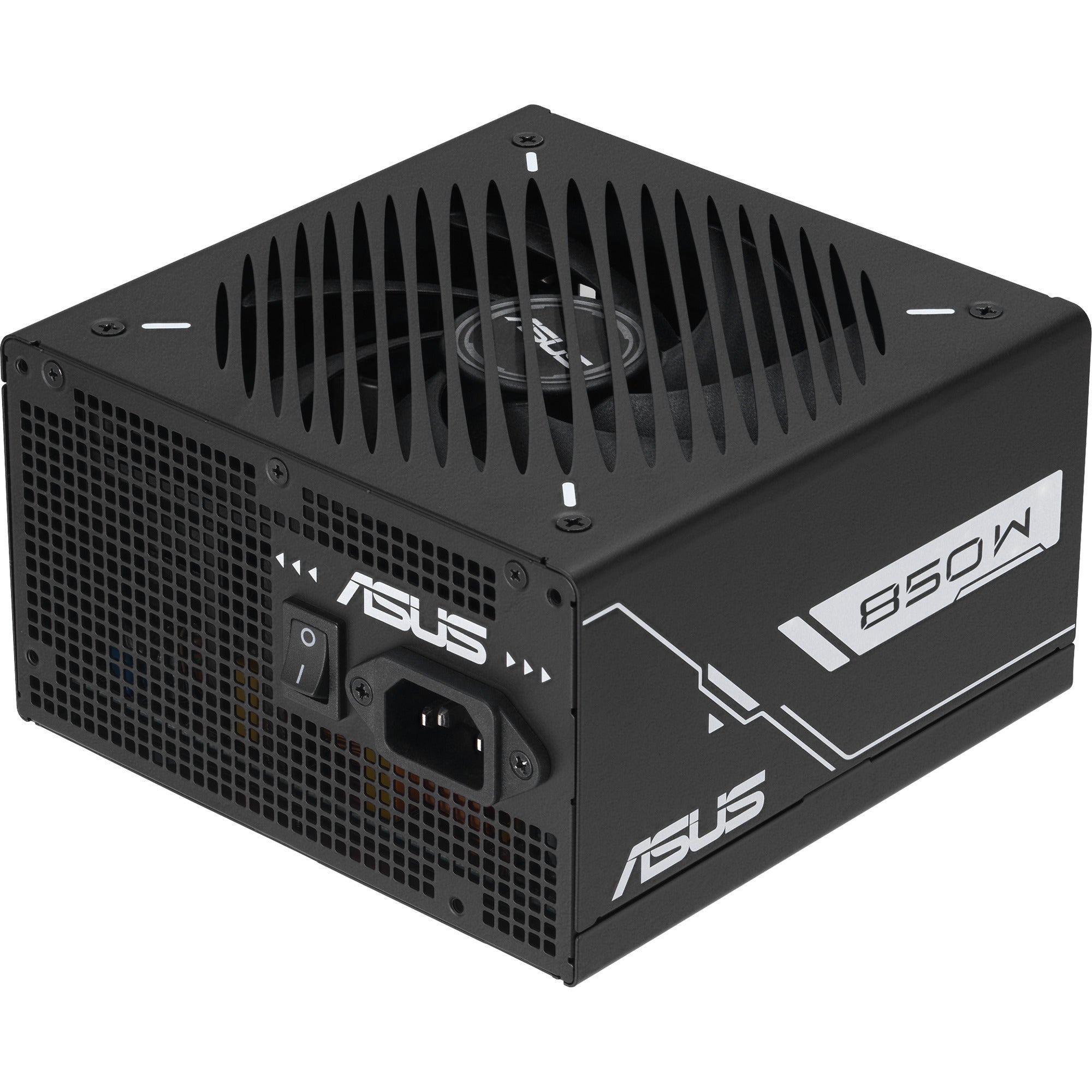 Asus prime gold black edition modulaire 850 watt voeding (zwart, 1x 12v-2x6, 3x pcie)