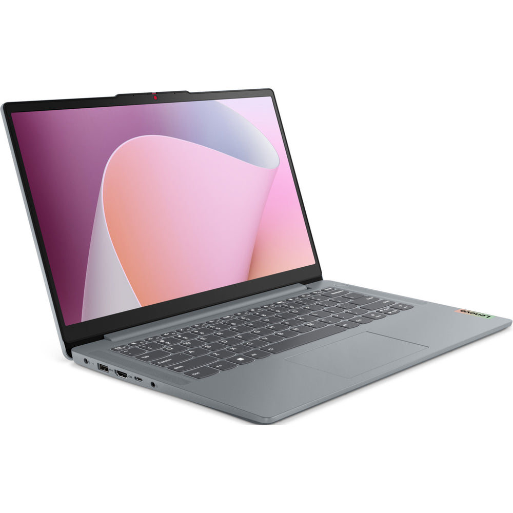 Lenovo ideapad slim 3 14amn8 (82xn00bamh) 14 laptop (grijs | r5 7520u | radeon 610m | 16 gb | 512 gb ssd)