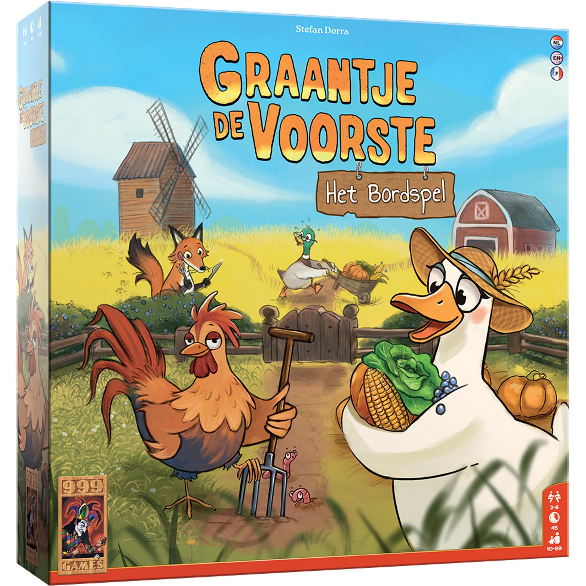 999-games spel graantje de voorste: het bordspel