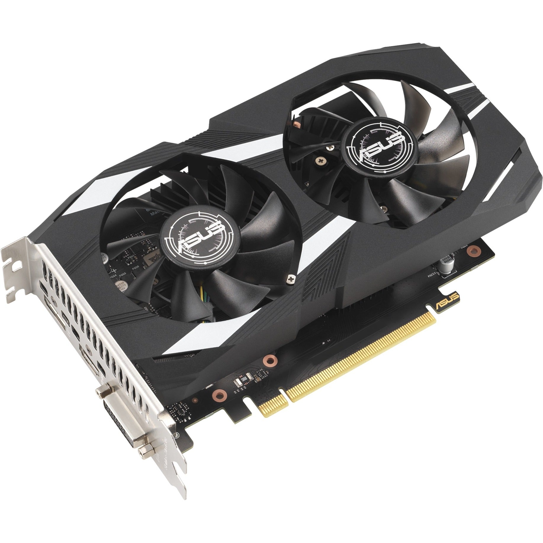 Asus dual geforce rtx 3050 oc edition 6gb gddr6 grafische kaart (1x displayport, 1x hdmi 2.1, 1x dvi-d)