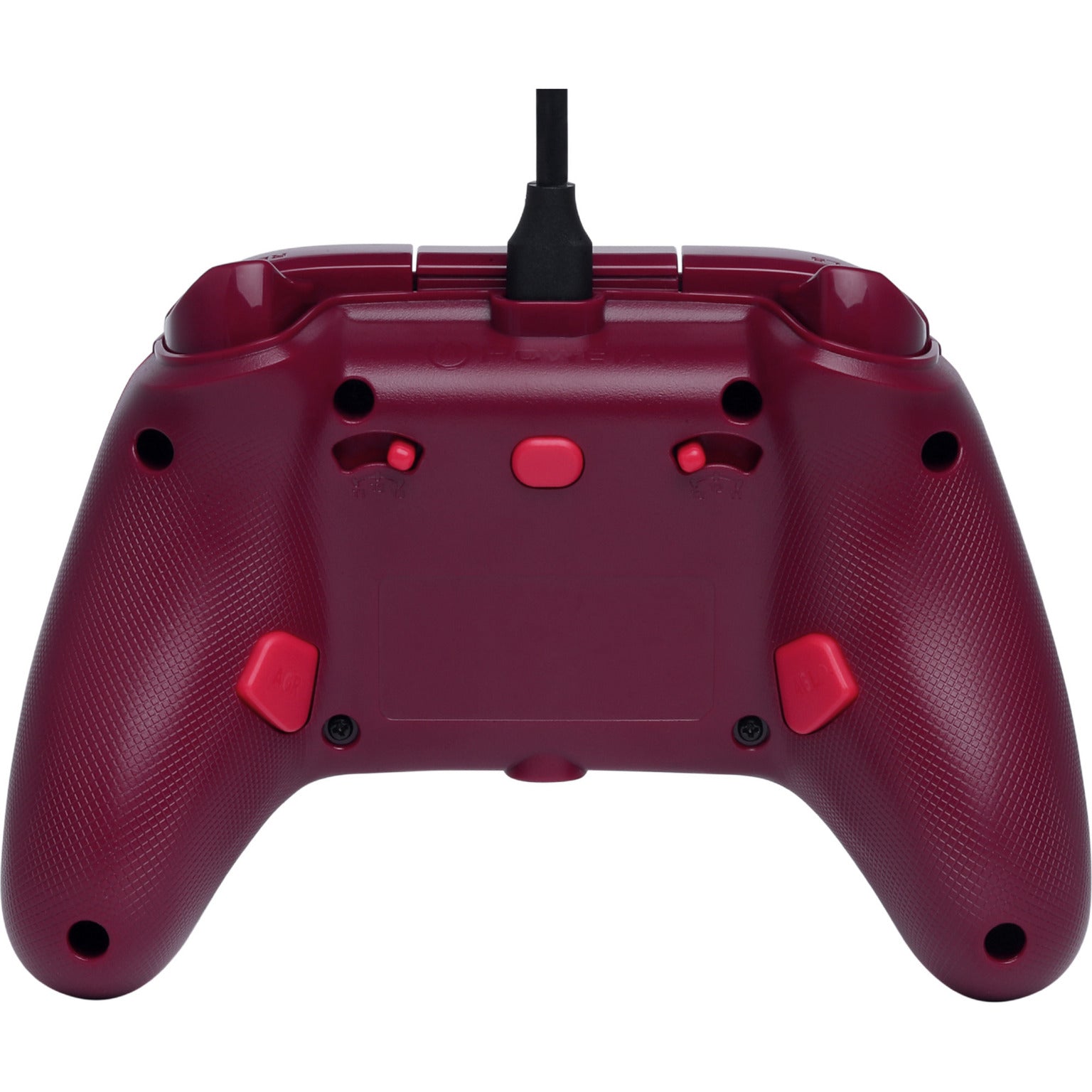 Powera advantage controller met kabel voor de xbox series x|s - rood vuur (rood, xbox series x|s, xbox one, pc)