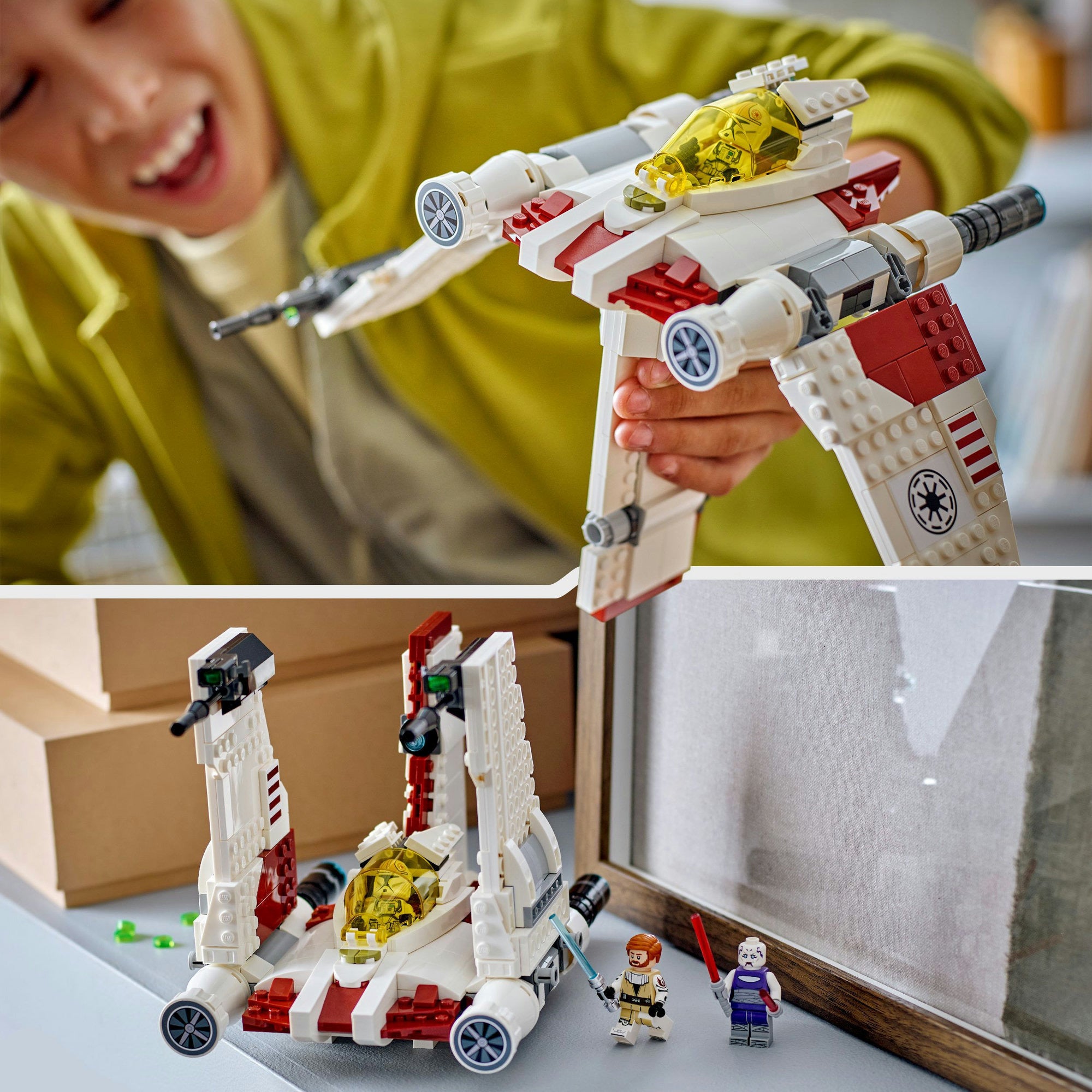 Lego ® star wars: the clone wars™ v-19 torrent starfighter - 75432