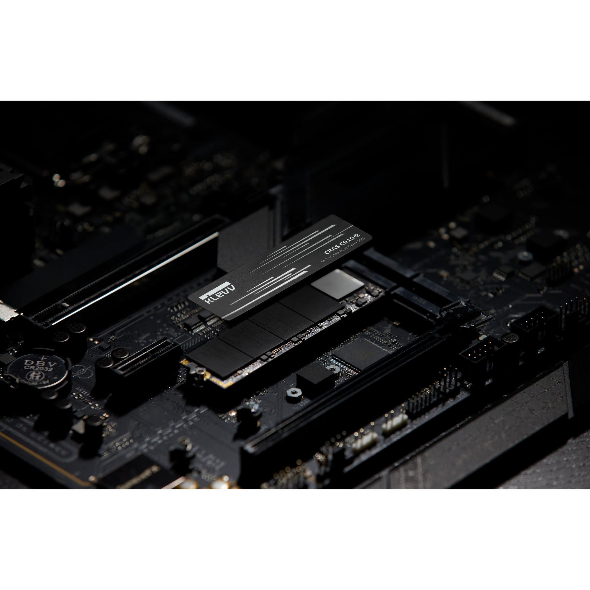 Klevv cras c910g 2 tb ssd (zwart, k02tbm2sp0-10g, pcie gen 4.0 x4, nvme 2.0)
