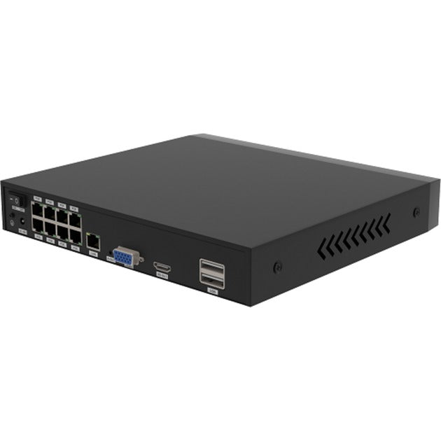 Foscam fn9108he, 8-kanaals 5mp poe netwerk video recorder (zwart, poe, zonder hdd)