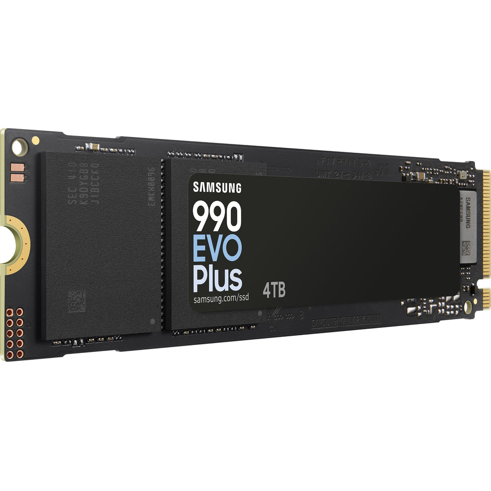 Samsung 990 evo plus 4 tb ssd (mz-v9s4t0bw, pcie 4.0 x4 5.0 x2, nvme 2.0, m.2 2280)