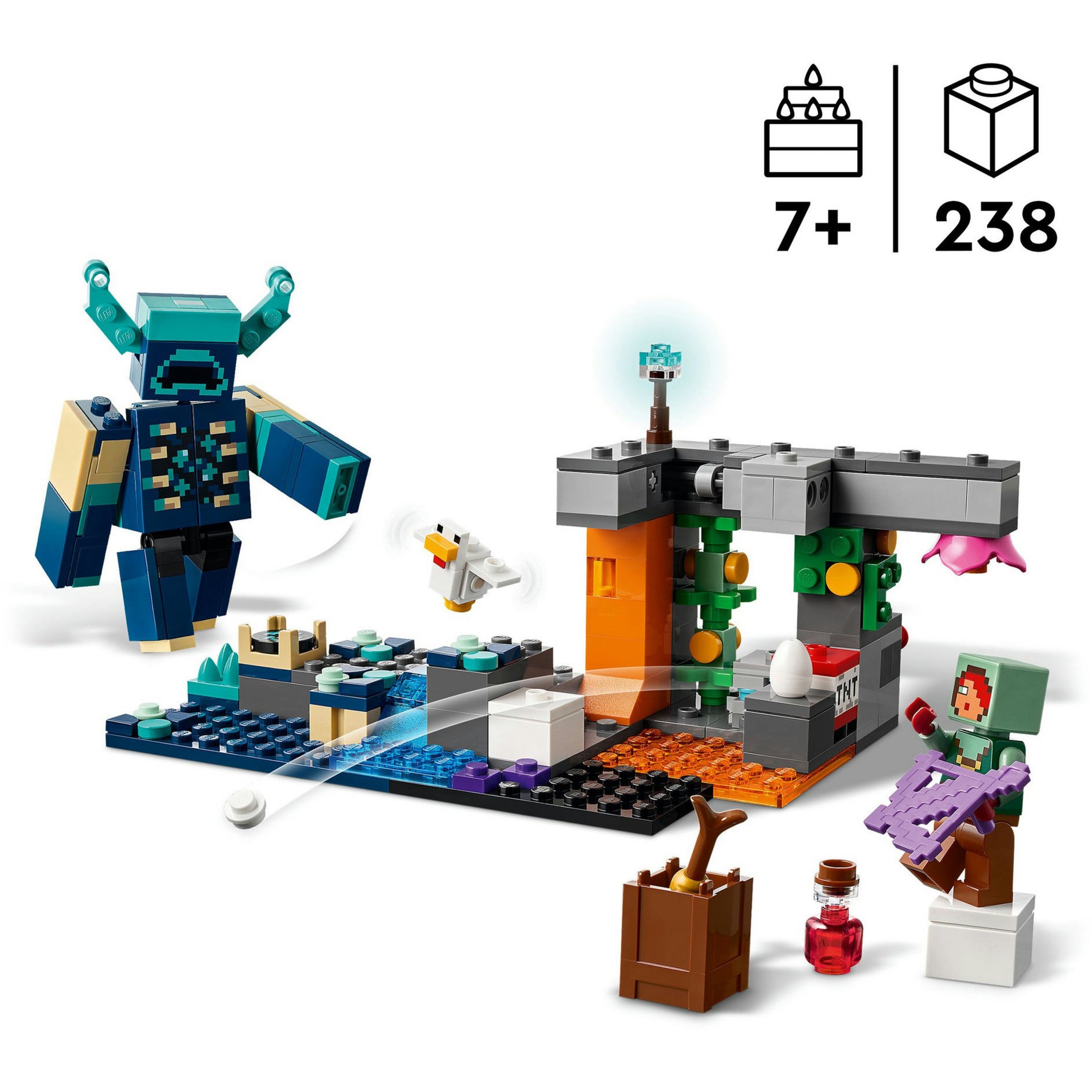 Lego 21274 minecraft ontmoeting met de tegenstrijdigr