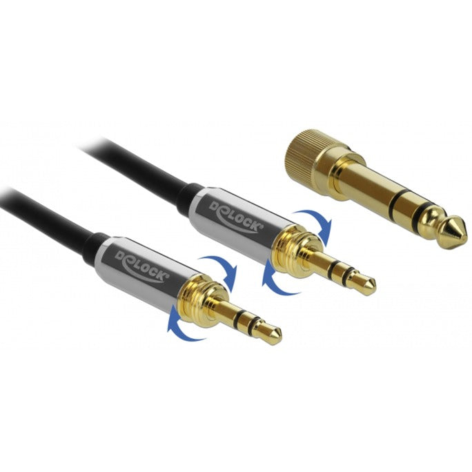 DeLOCK DeLOCK Stereokabel 3,5 mm 3 Pin-stekker > 3,5 mm 3 Pin-stekker