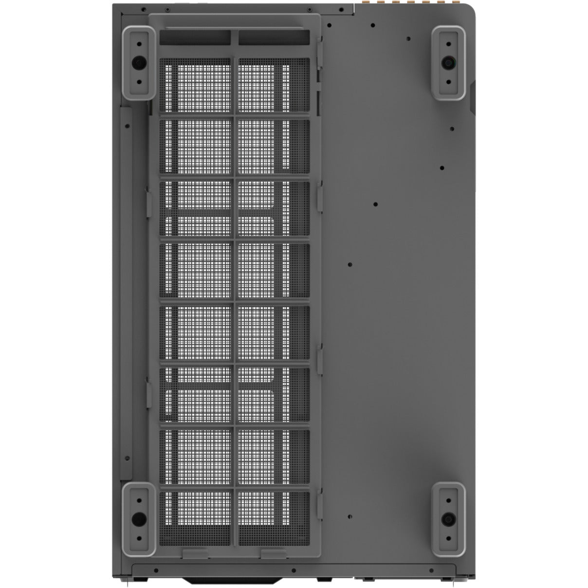 Thermaltake view 380 xl ws argb midi tower behuizing (wit houtkleur | 2x usb-a | 1x usb-c | rgb | tempered glass)