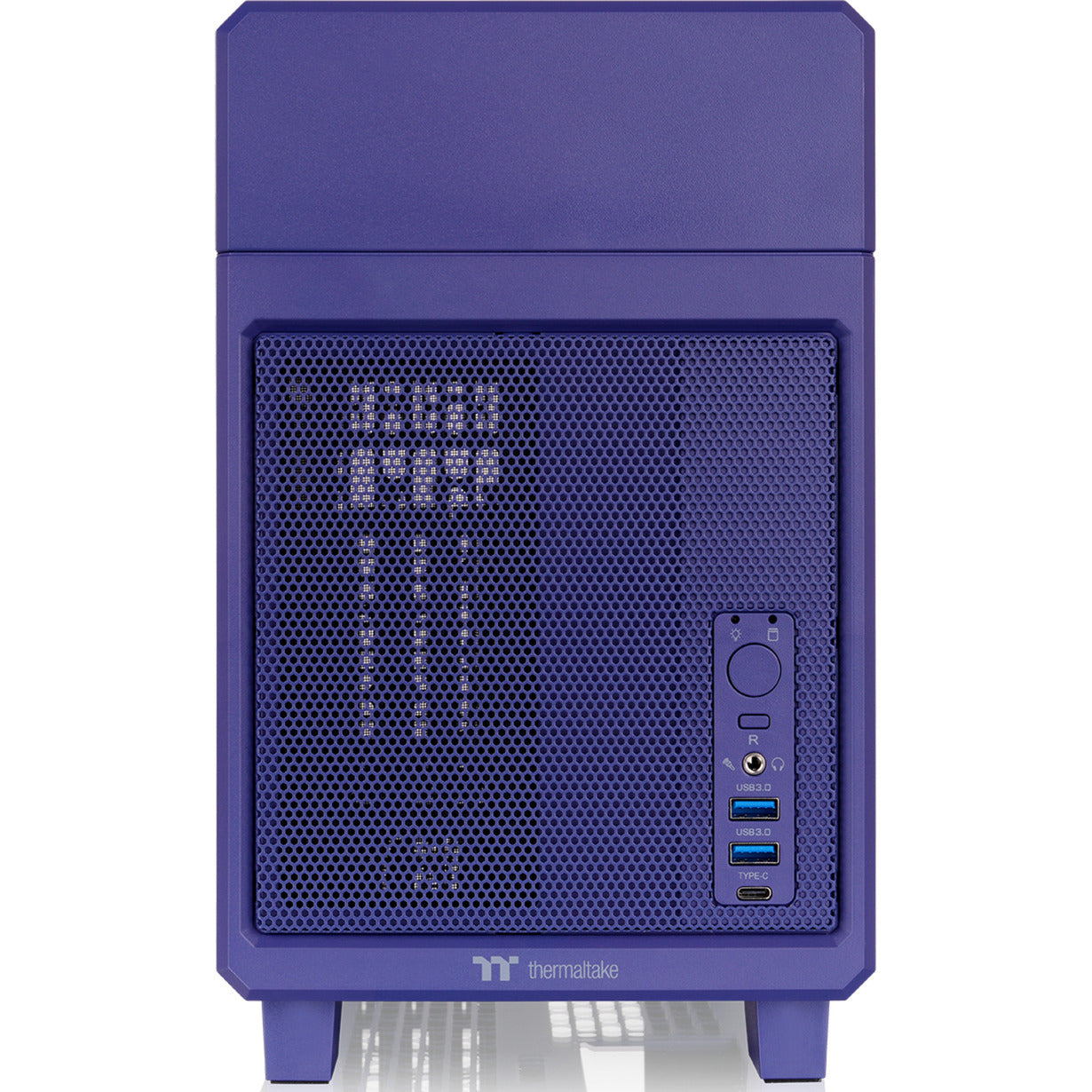 Thermaltake tr100 future dusk mini tower behuizing (paars | 2x usb-a | 1x usb-c)