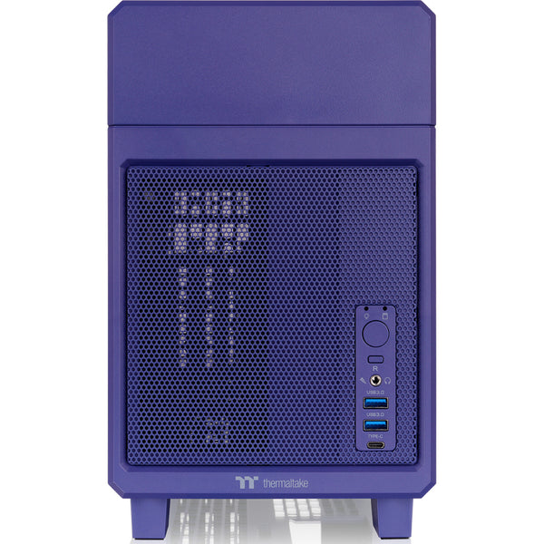 Thermaltake tr100 future dusk mini tower behuizing (paars | 2x usb-a | 1x usb-c)