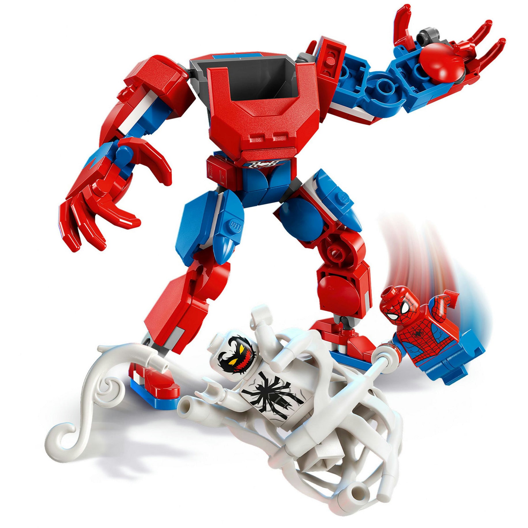 Lego superhelden 76308 spider-man mecha vs. antigif