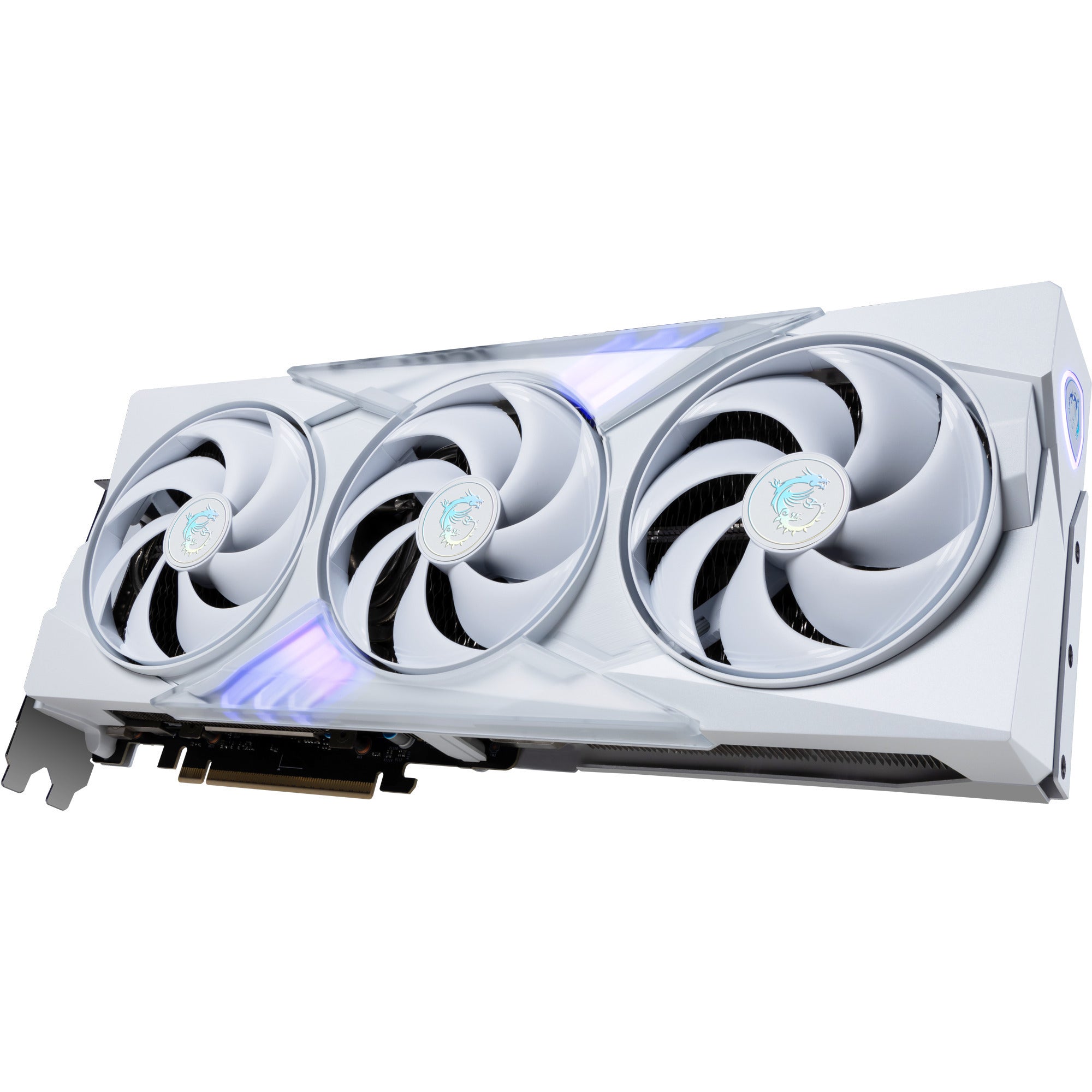 Msi geforce rtx 5070 ti gaming trio oc white grafische kaart (wit, 3x displayport, 1x hdmi 2.1, dlss 4)
