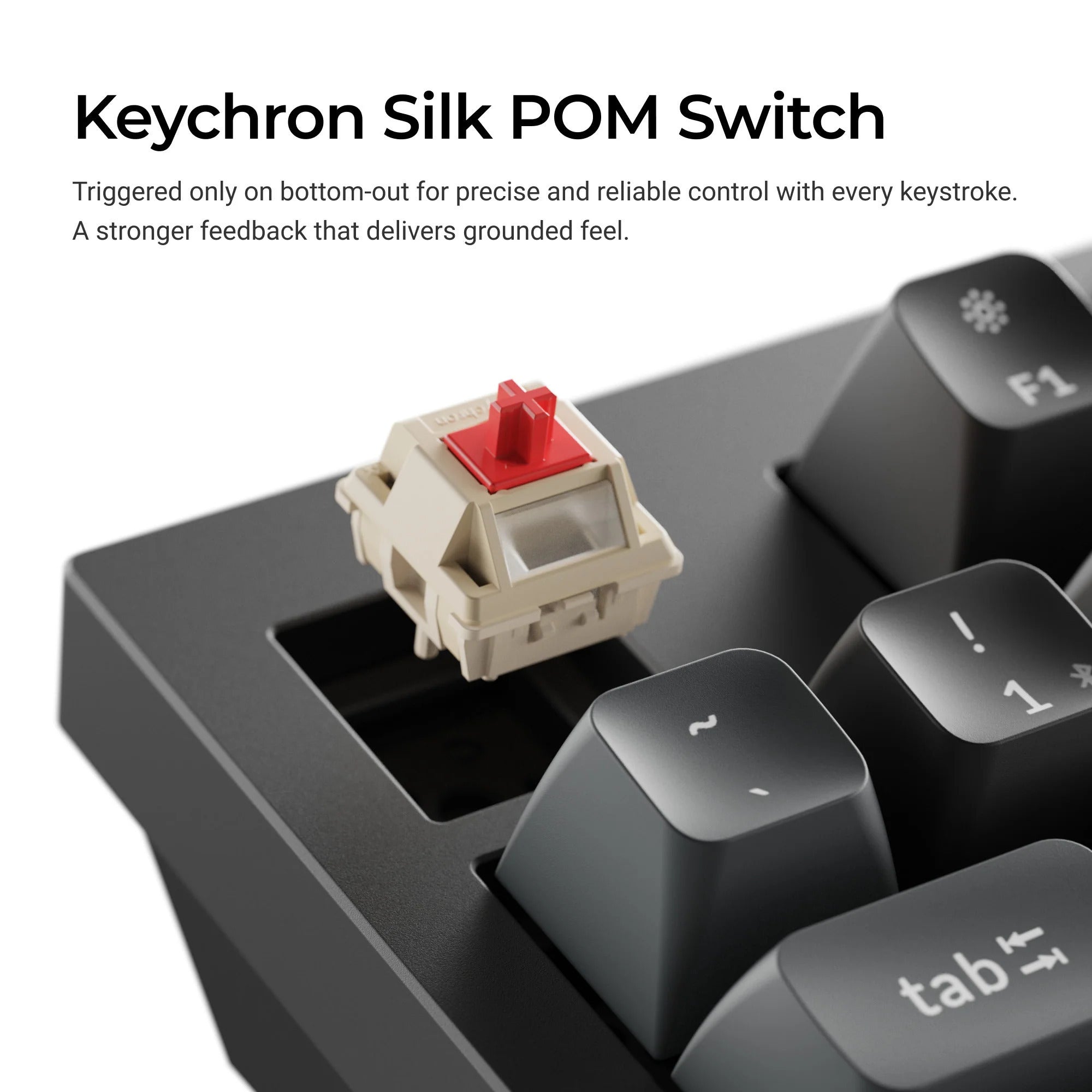 Keychron q5 ultra-m3 8k wireless custom mechanical keyboard (zwart, us lay-out (qwerty), silk pom brown, 96%, rgb, hot swap, 8k, 2.4 ghz | bluetooth 5.2 | usb-c)