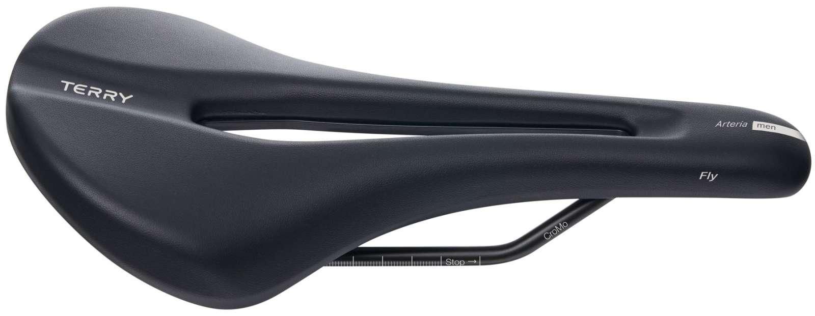 Terry zadel Fly Arteria Max heren zwart