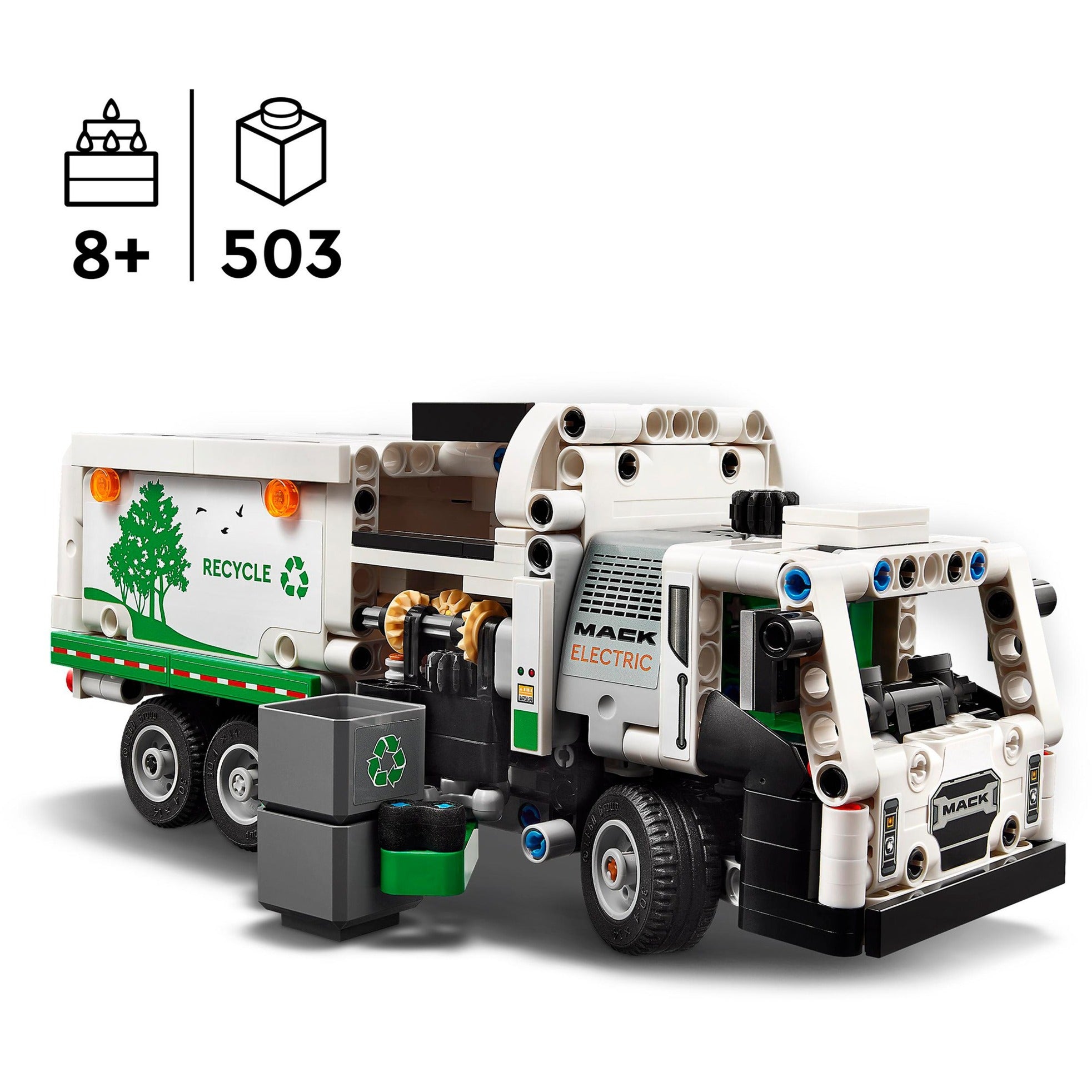 Lego LEGO Technic 42167 Mack Lr elektrische Vuilniswagen