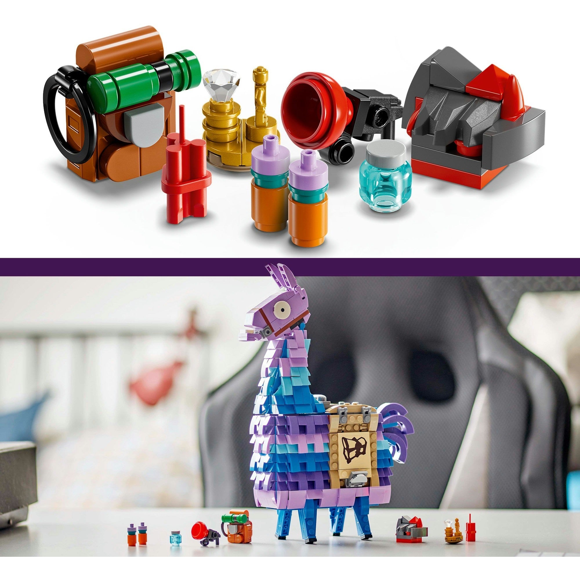 Lego Fortnite 77071 bevoorrading lama