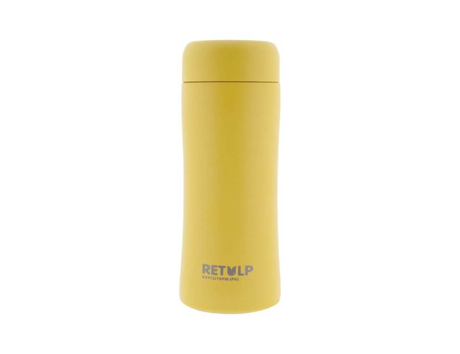 Retulp tumbler thermosbeker - happy yellow - 300ml