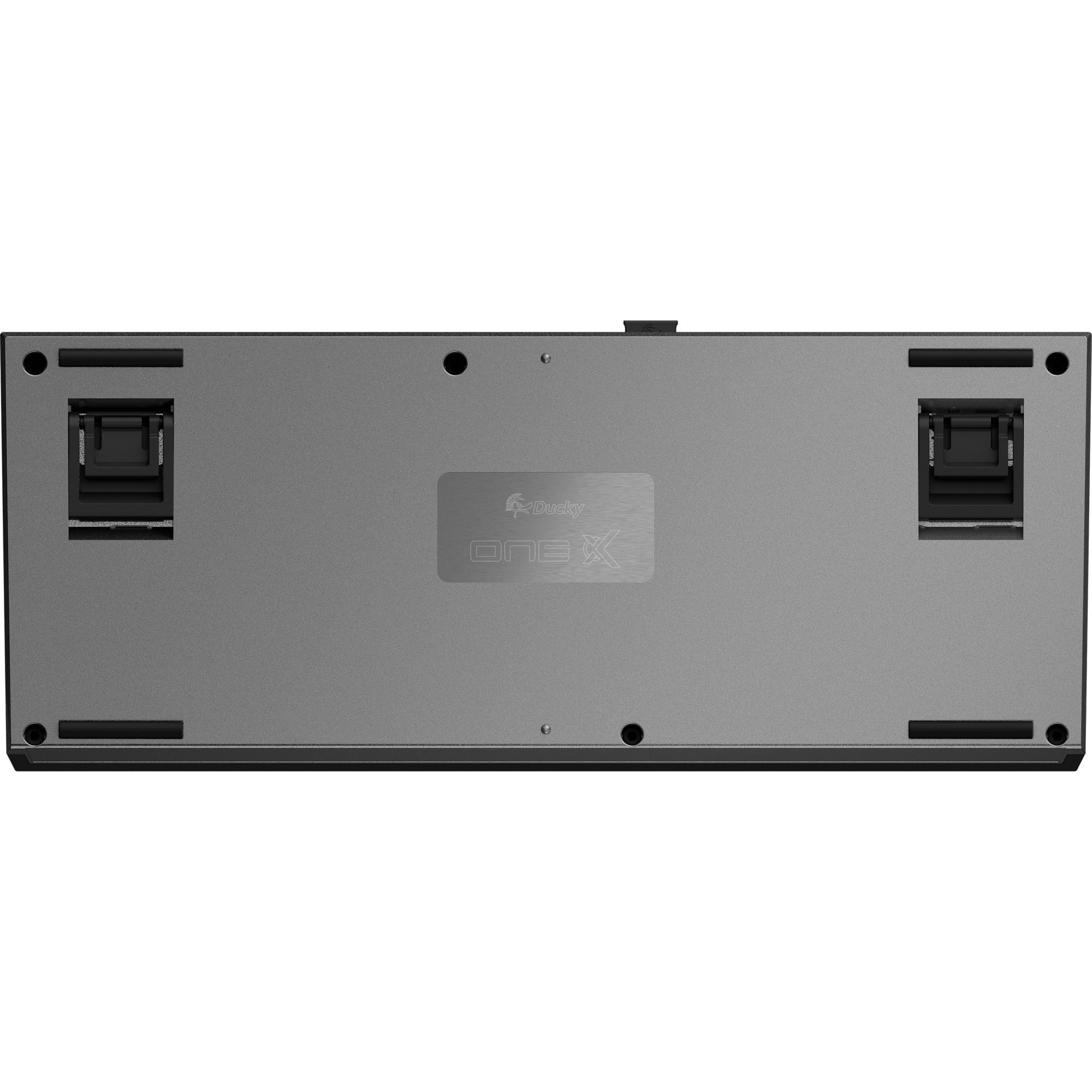 Ducky one x mini wireless rgb mechanisch toetsenbord (zwart, us lay-out (qwerty), inductive, 60%, hot-swappable, pbt, 2.4 ghz | bluetooth | usb-c)