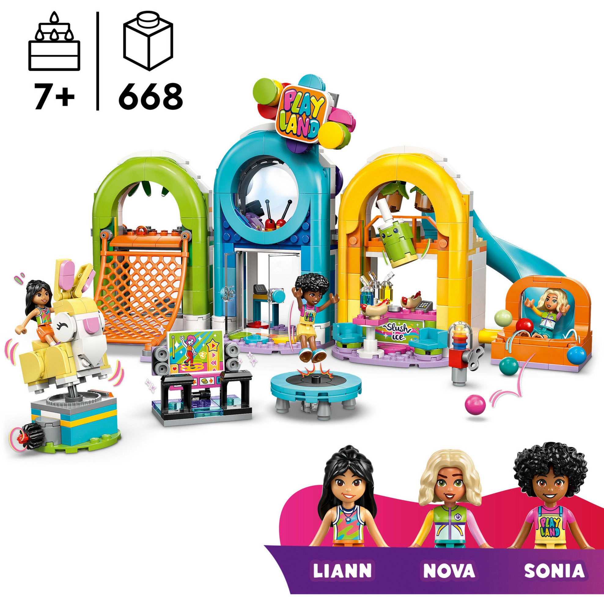 Lego friends binnenspeeltuin - 42686