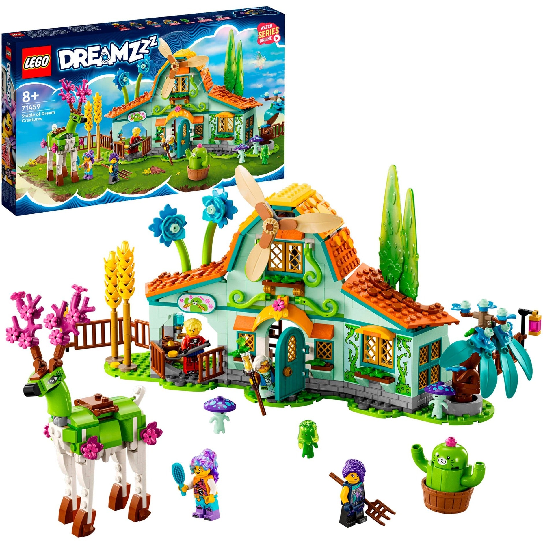 Lego dreamzzz 71459 stal met droomwezens