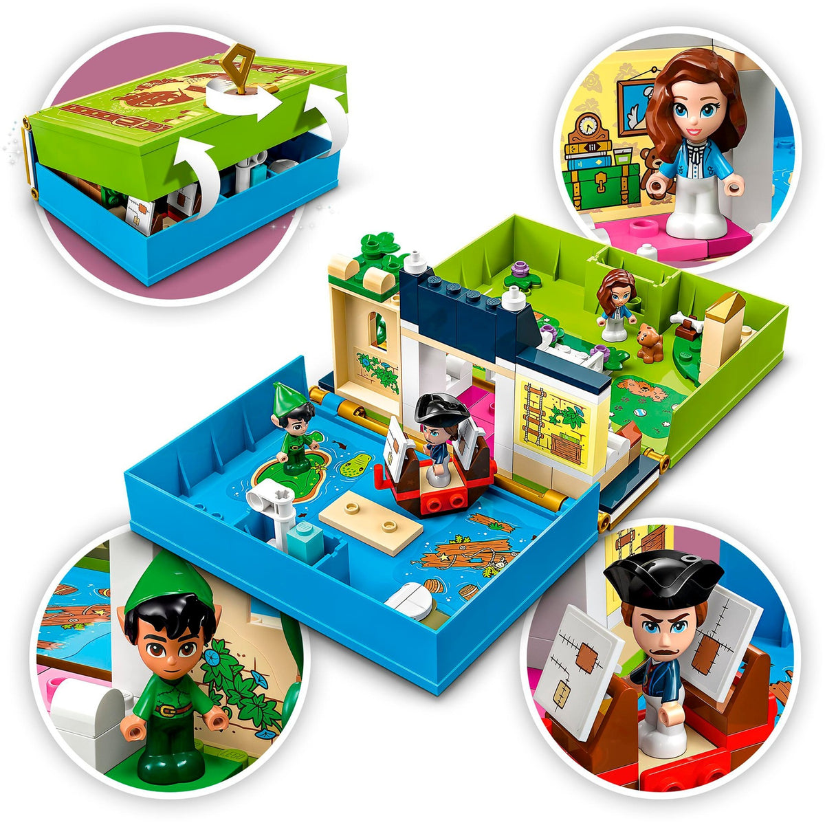 Lego Disney Peter Pan & Wendy's Storybook Adventure Set