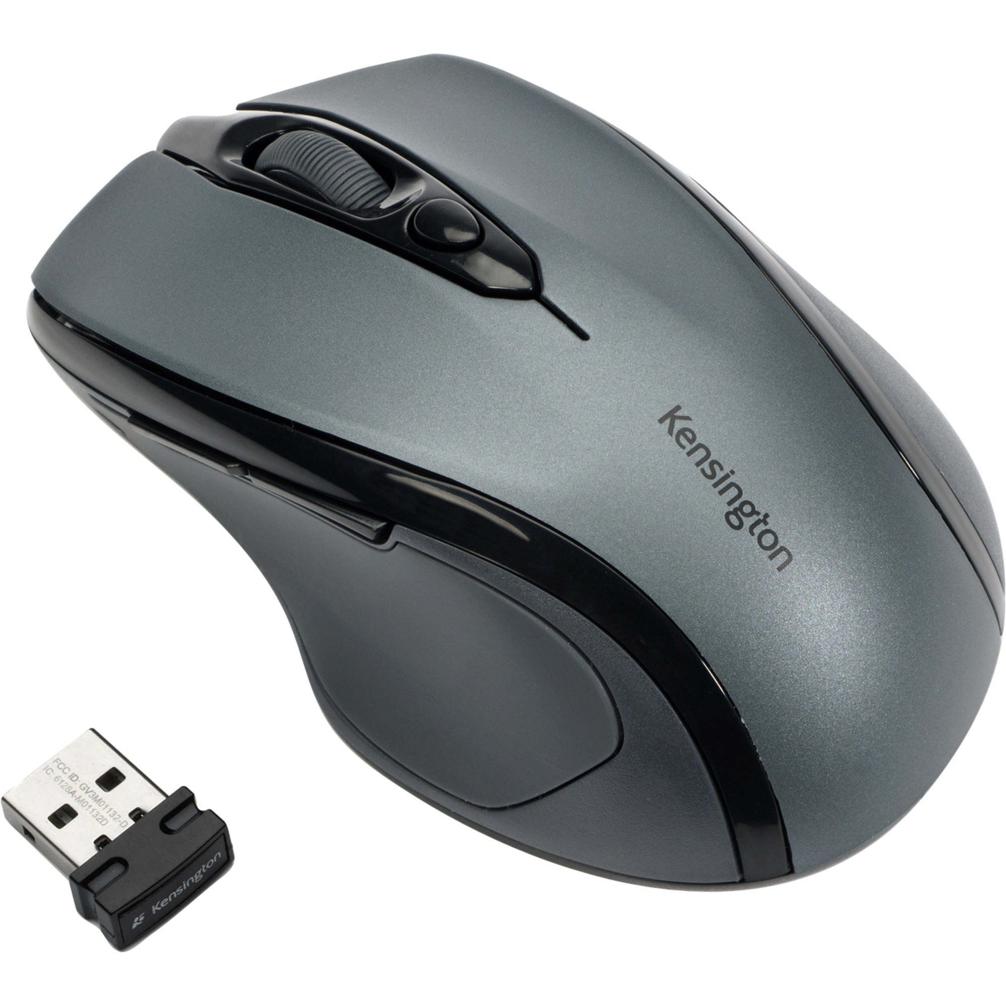Kensington pro fit k72423ww muis (grijs, medium)