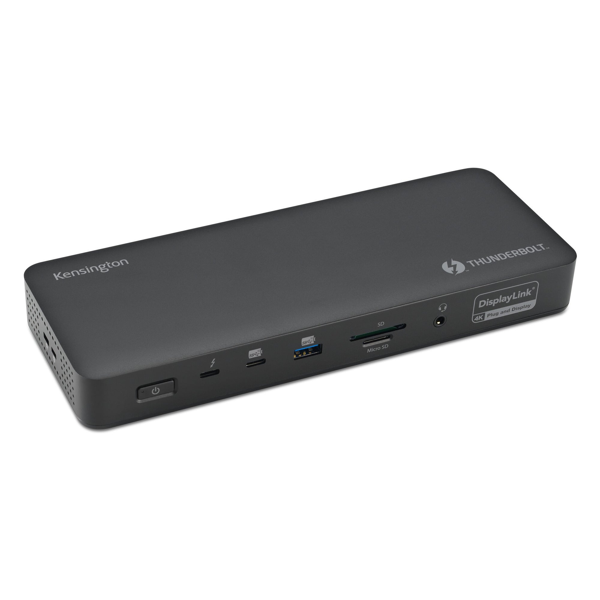 Kensington sd5920t eq thunderbolt 4 quad 4k hybrid dock met displaylink technology dockingstation (zwart)