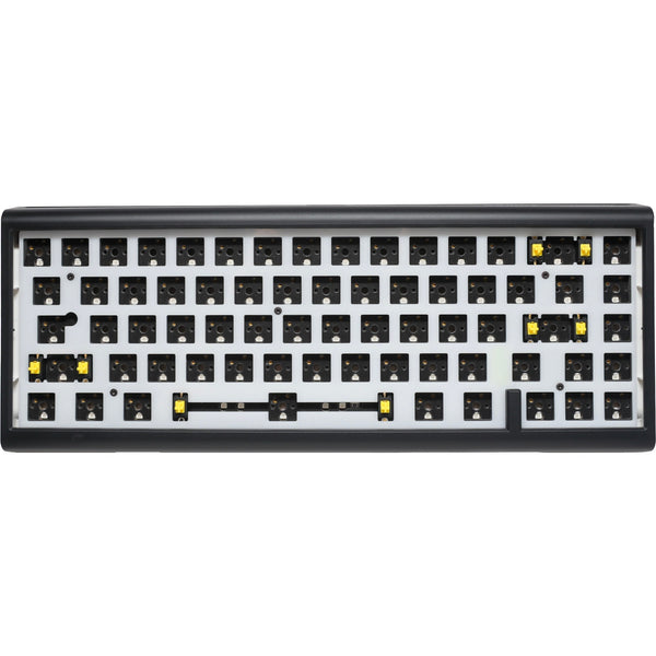 Ducky projectd tinker 65 met qmk via rgb mechanisch toetsenbord (zwart, us lay-out (qwerty), 65%, barebone. rgb leds, hot-swappable, gasket mount)