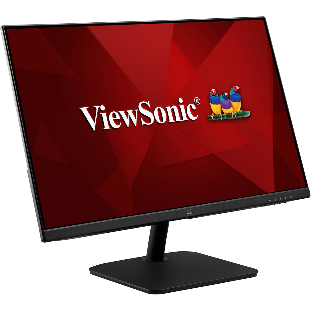 Viewsonic va2432-mhd 23.8 monitor (zwart (mat), 1x hdmi, 1x displayport, sound)