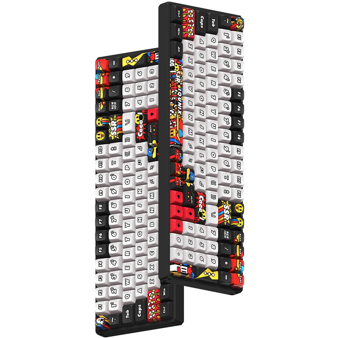 Iqunix F97 Graffiti Diary Draadloos Mechanisch Toetsenbord