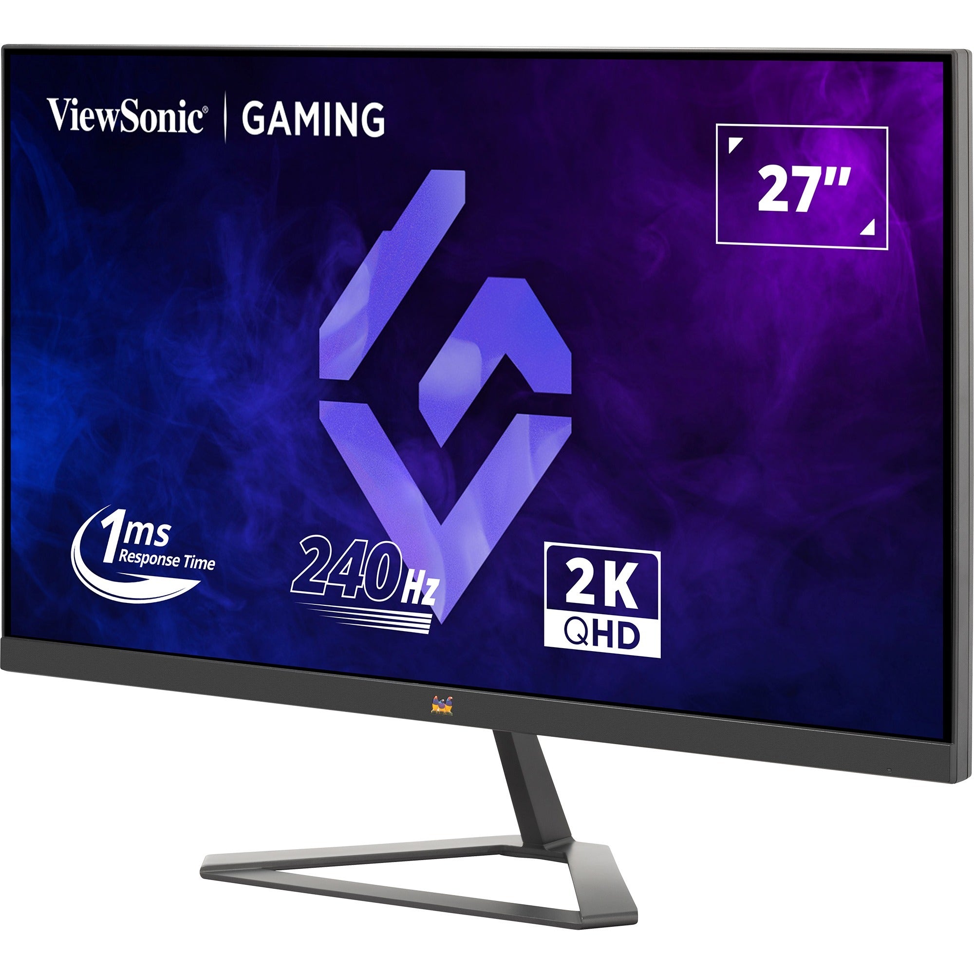 Viewsonic vx2758a-2k-pro-3 27 gaming monitor (zwart (mat), 2x hdmi | 1x displayport | hdr10 | 240 hz)