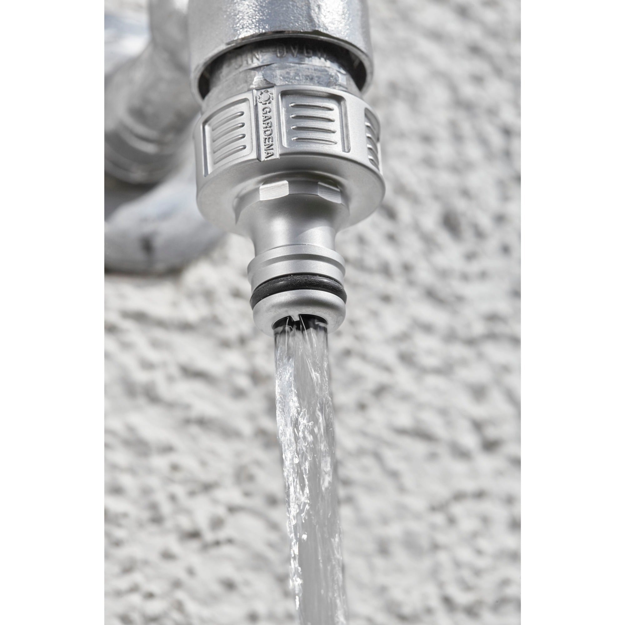 Gardena premium kraanstuk 26,5 mm (g3 4 ) (zilver, 18241-50)